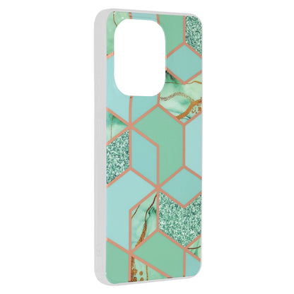 Capa para Xiaomi Redmi Note 13 4G, Techsuit, Marble, Verde