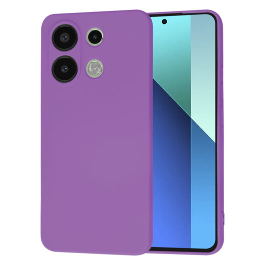 Capa para Xiaomi Redmi Note 13 4G, Techsuit, SoftFlex, Roxo