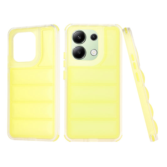 Capa para Xiaomi Redmi Note 13 4G, Techsuit, Wave Shield, Amarela
