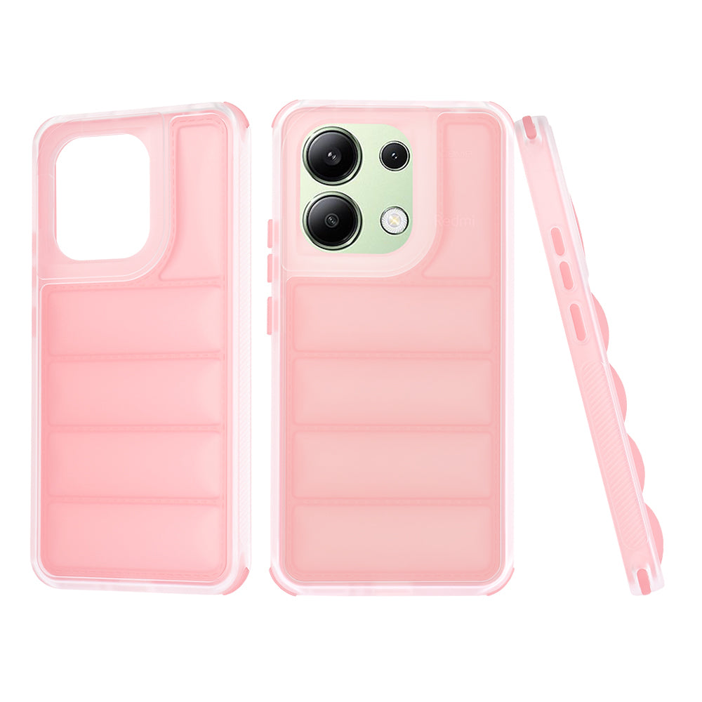 Capa para Xiaomi Redmi Note 13 4G, Techsuit, Wave Shield, Rosa