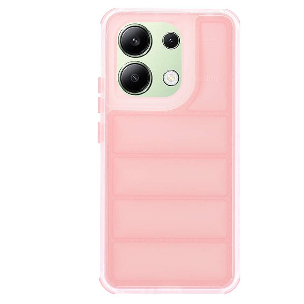 Capa para Xiaomi Redmi Note 13 4G, Techsuit, Wave Shield, Rosa
