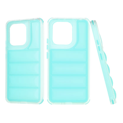 Capa para Xiaomi Redmi Note 13 4G, Techsuit, Wave Shield, Turquesa