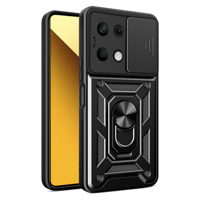 Capa para Xiaomi Redmi Note 13 5G, Techsuit, CamShield, Preta