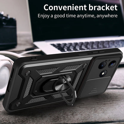 Capa para Xiaomi Redmi Note 13 5G, Techsuit, CamShield, Preta