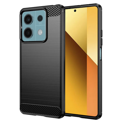 Capa para Xiaomi Redmi Note 13 5G, Techsuit, Carbono, Preta