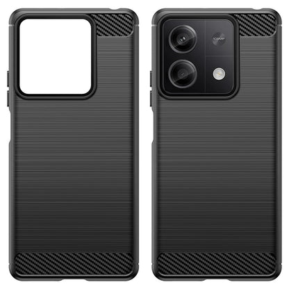 Capa para Xiaomi Redmi Note 13 5G, Techsuit, Carbono, Preta