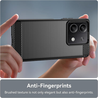 Capa para Xiaomi Redmi Note 13 5G, Techsuit, Carbono, Preta