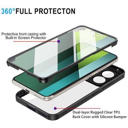 Capa para Xiaomi Redmi Note 13 5G, Techsuit, ColorVerse 360, Roxo