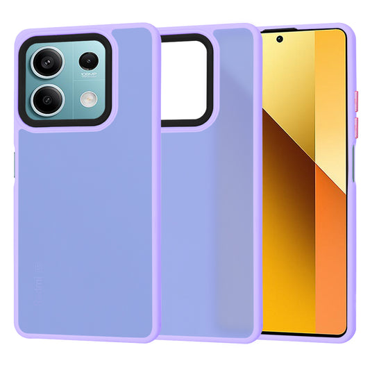 Capa para Xiaomi Redmi Note 13 5G, Techsuit, HaloFrost, Roxo Claro