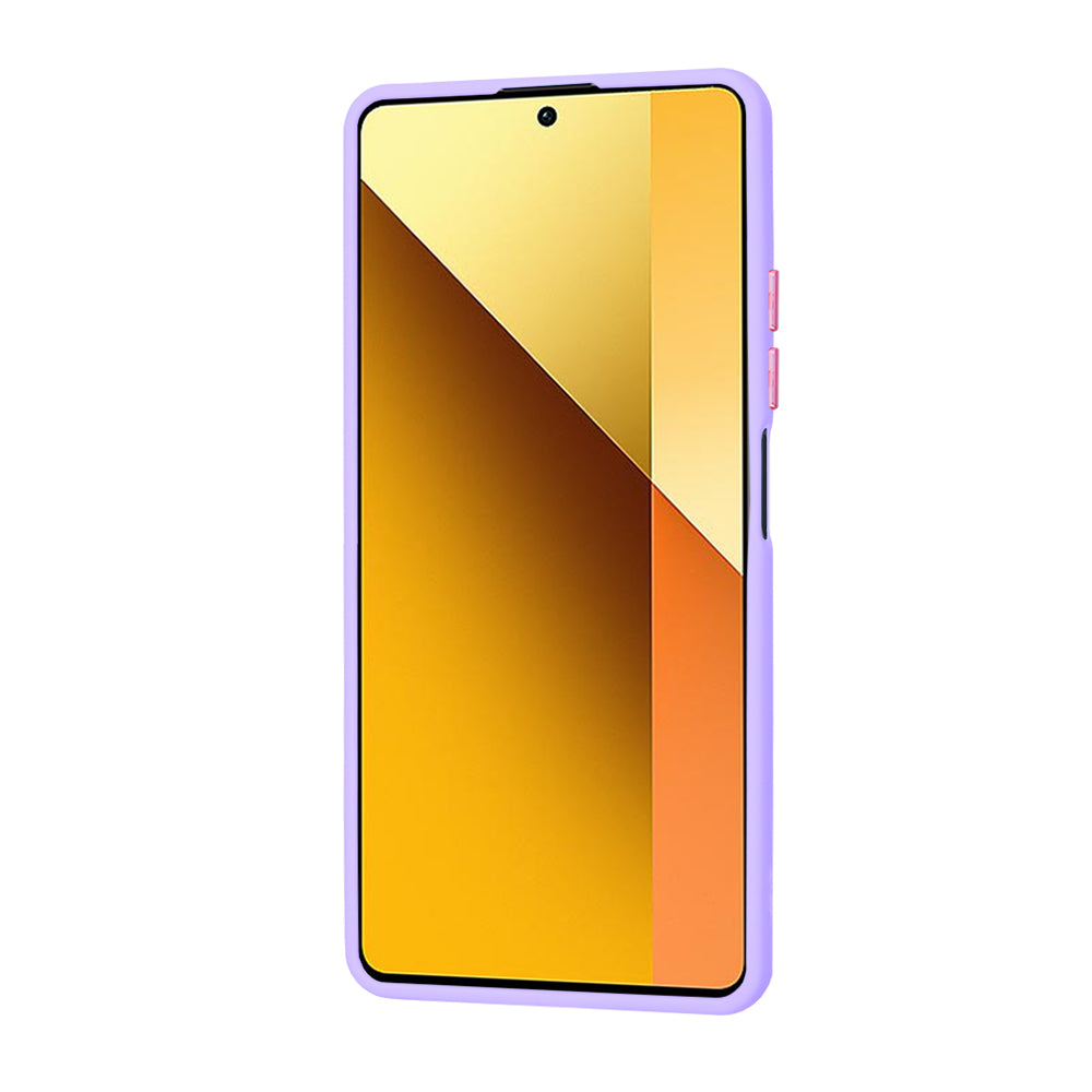 Capa para Xiaomi Redmi Note 13 5G, Techsuit, HaloFrost, Roxo Claro