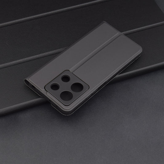 Capa para Xiaomi Redmi Note 13 5G, Techsuit, Magskin Book, Preta