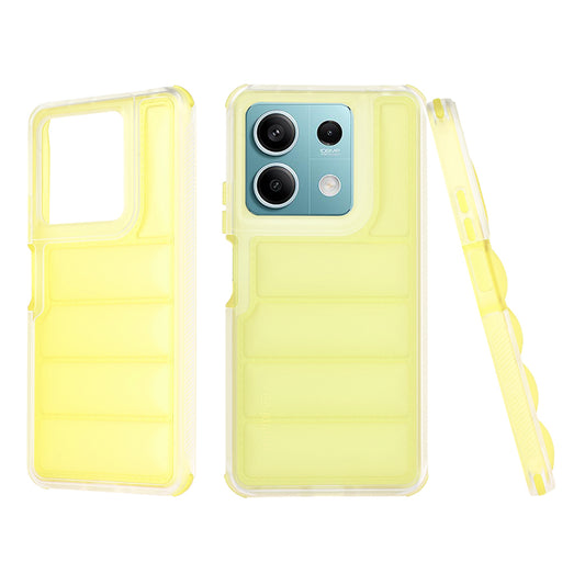 Capa para Xiaomi Redmi Note 13 5G, Techsuit, Wave Shield, Amarela