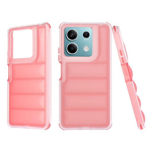 Capa para Xiaomi Redmi Note 13 5G, Techsuit, Wave Shield, Vermelha