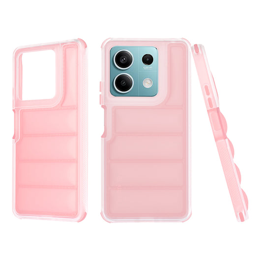 Capa para Xiaomi Redmi Note 13 5G, Techsuit, Wave Shield, Rosa