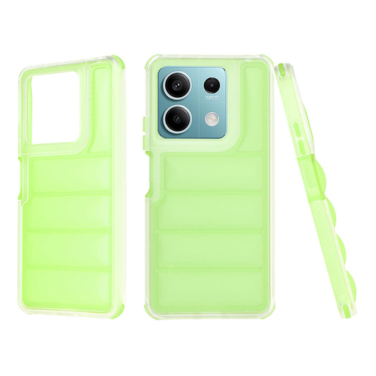 Capa para Xiaomi Redmi Note 13 5G, Techsuit, Wave Shield, Verde