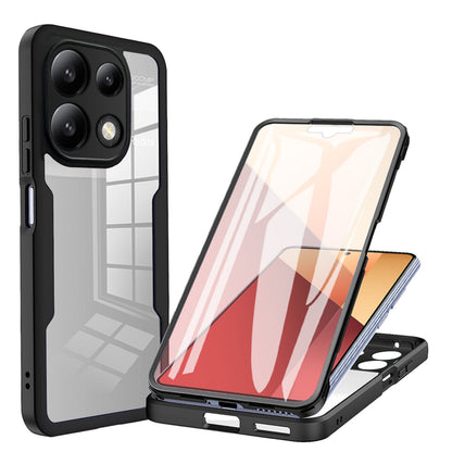 Case for Xiaomi Redmi Note 13 Pro 4G / Poco M6 Pro 4G, Techsuit, ColorVerse 360, Black