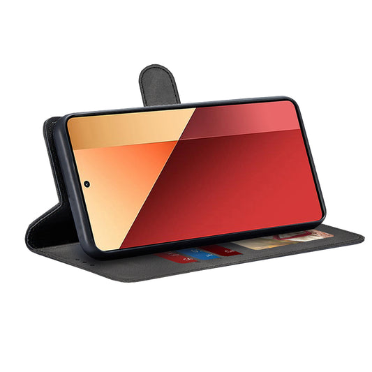 Capa para Xiaomi Redmi Note 13 Pro 4G / Poco M6 Pro 4G, Techsuit, Diary Book, Preta