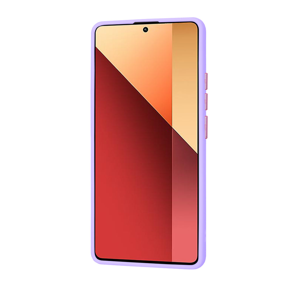 Capa para Xiaomi Redmi Note 13 Pro 4G / Poco M6 Pro 4G, Techsuit, HaloFrost, Roxo Claro