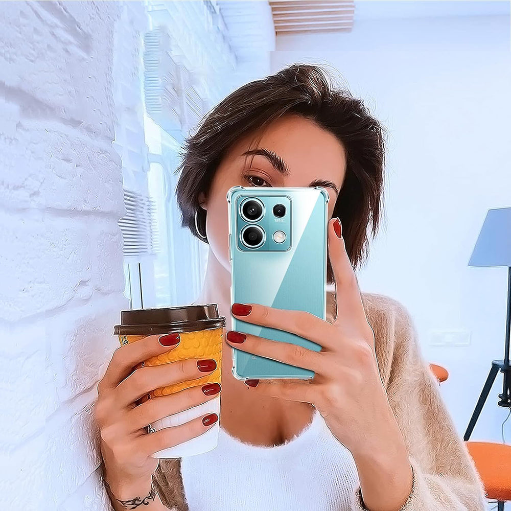 Capa para Xiaomi Redmi Note 13 Pro 4G / Poco M6 Pro 4G, Techsuit, Transparente à Prova de Choques, Transparente