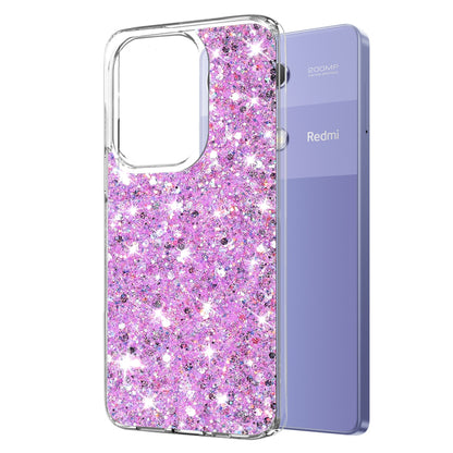 Capa para Xiaomi Redmi Note 13 Pro 4G / Poco M6 Pro 4G, Techsuit, Glitter Brilhante, Magenta