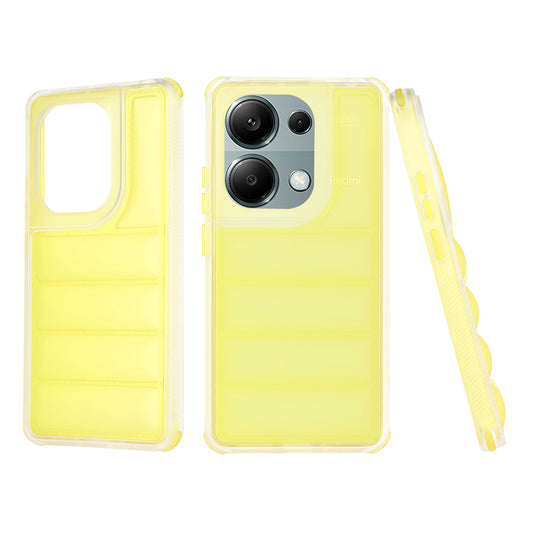 Capa para Xiaomi Redmi Note 13 Pro 4G / Poco M6 Pro 4G, Techsuit, Wave Shield, Amarela