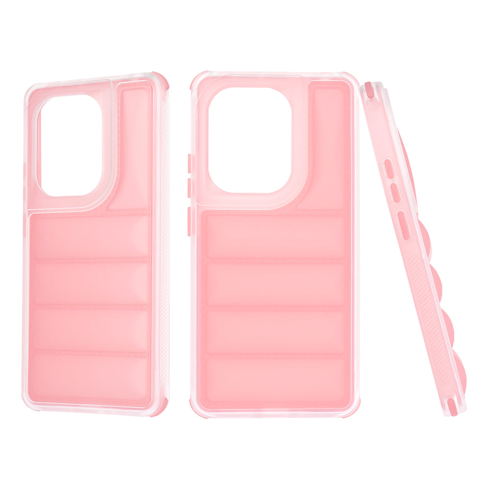 Capa para Xiaomi Redmi Note 13 Pro 4G / Poco M6 Pro 4G, Techsuit, Wave Shield, Rosa
