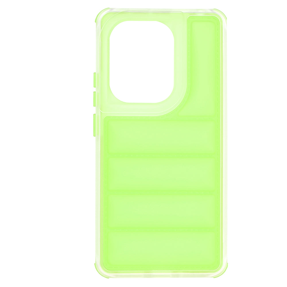 Capa para Xiaomi Redmi Note 13 Pro 4G / Poco M6 Pro 4G, Techsuit, Wave Shield, Verde