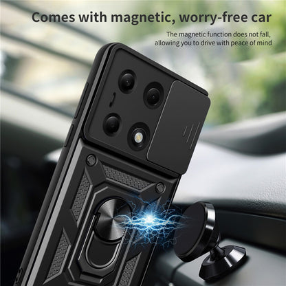 Capa para Xiaomi Redmi Note 13 Pro 4G / Poco M6 Pro 4G, Techsuit, CamShield, Preta