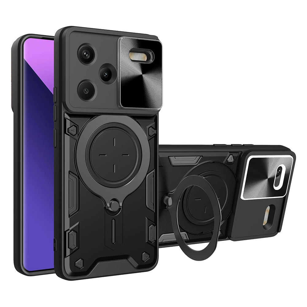Capa para Xiaomi Redmi Note 13 Pro+, Techsuit, CamGuard Pro, Preta