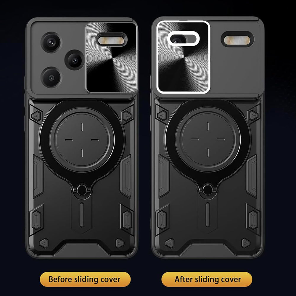 Capa para Xiaomi Redmi Note 13 Pro+, Techsuit, CamGuard Pro, Preta