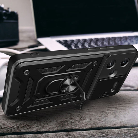 Capa para Xiaomi Redmi Note 13 Pro+, Techsuit, CamShield, Preta