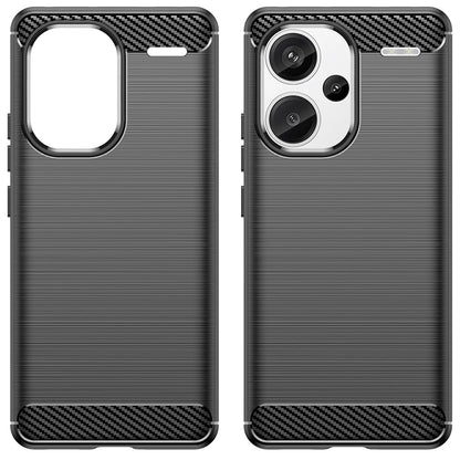 Capa para Xiaomi Redmi Note 13 Pro+, Techsuit, Carbono, Preta
