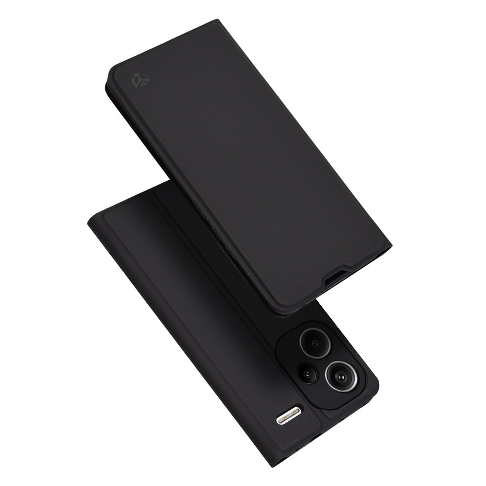 Capa para Xiaomi Redmi Note 13 Pro+, Techsuit, Magskin Book, Preta
