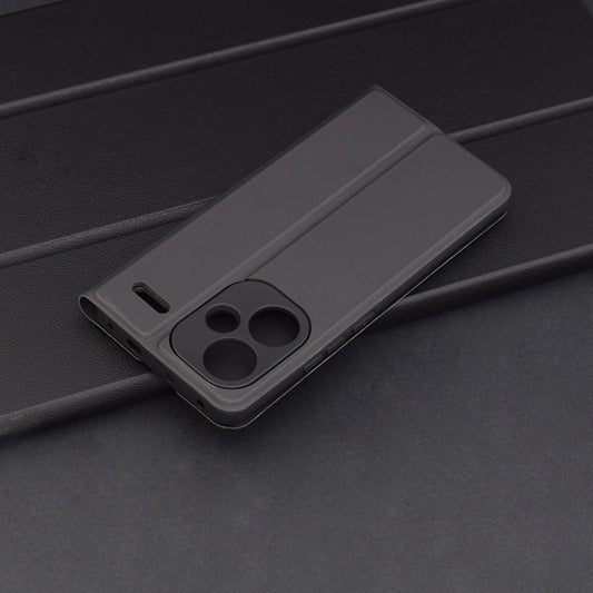 Capa para Xiaomi Redmi Note 13 Pro+, Techsuit, Magskin Book, Preta