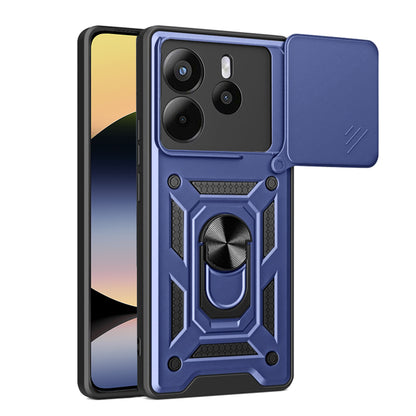 Capa para Xiaomi Redmi Note 14 4G (Regional), Techsuit, CamShield, Azul