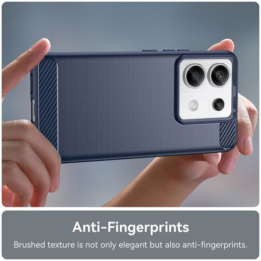 Capa para Xiaomi Redmi Note 14 4G (Regional), Techsuit, Carbono, Preta