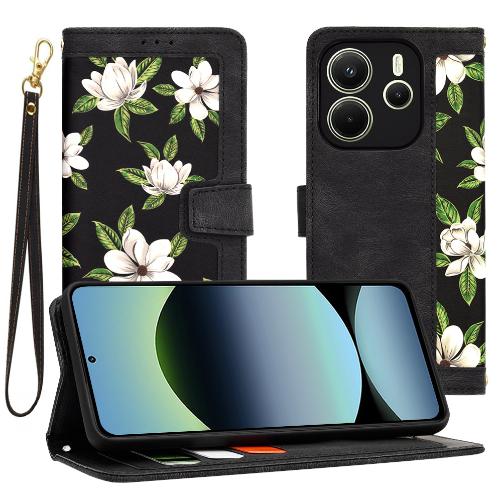 Capa para Xiaomi Redmi Note 14 4G (Regional), Techsuit, FlipCraft, Preta