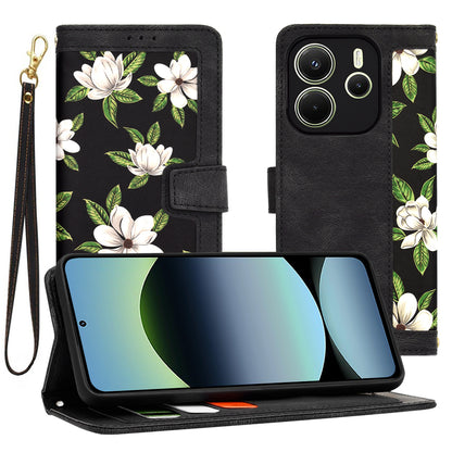Capa para Xiaomi Redmi Note 14 4G (Regional), Techsuit, FlipCraft, Preta