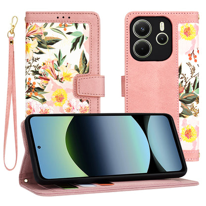 Capa para Xiaomi Redmi Note 14 4G (Regional), Techsuit, FlipCraft, Rosa