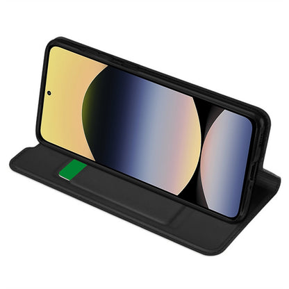 Capa para Xiaomi Redmi Note 14 4G (Regional), Techsuit, Magskin Book, Preta