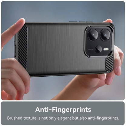 Capa para Xiaomi Redmi Note 14 4G (Standard), Techsuit, Carbono, Preta