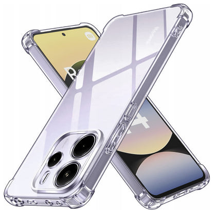 Capa para Xiaomi Redmi Note 14 4G (Standard), Techsuit, Shockproof Clear, Transparente