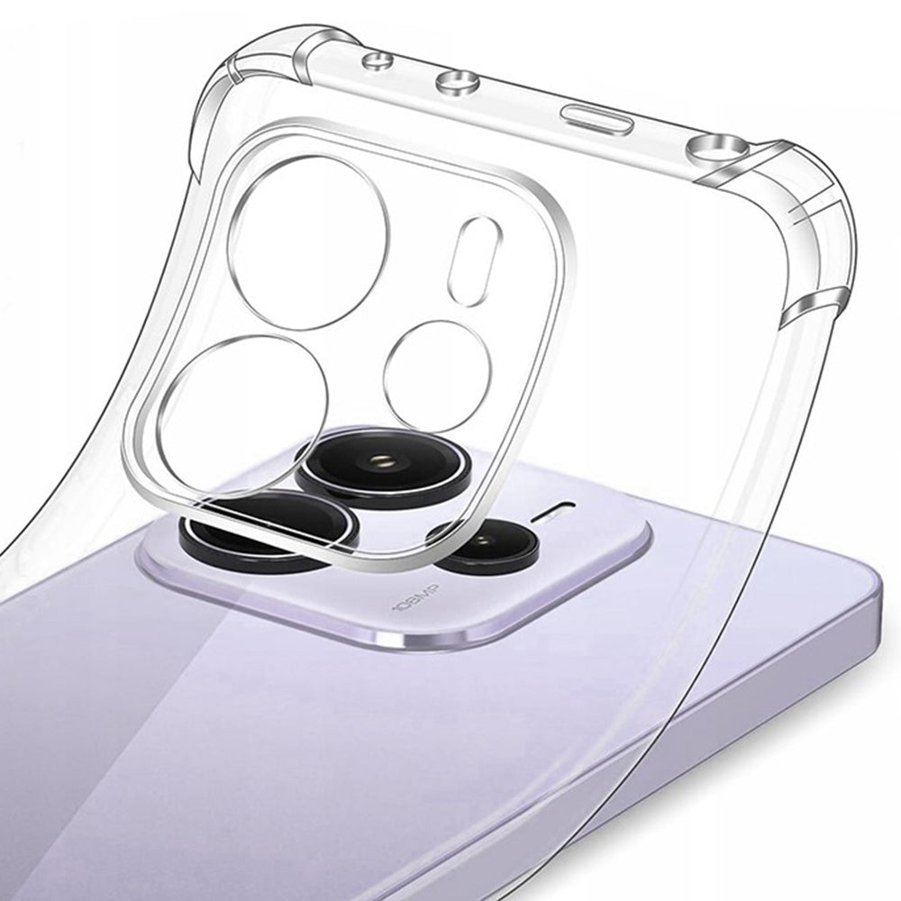 Capa para Xiaomi Redmi Note 14 4G (Standard), Techsuit, Shockproof Clear, Transparente