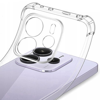 Capa para Xiaomi Redmi Note 14 4G (Standard), Techsuit, Shockproof Clear, Transparente
