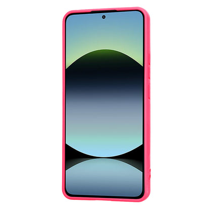 Capa para Xiaomi Redmi Note 14 4G (Standard), Techsuit, SoftFlex, Rosa Escuro