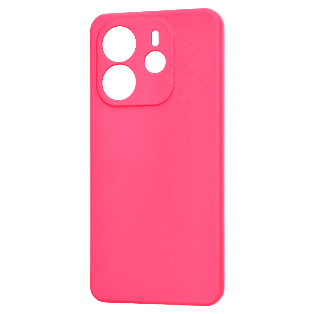 Capa para Xiaomi Redmi Note 14 4G (Standard), Techsuit, SoftFlex, Rosa Escuro