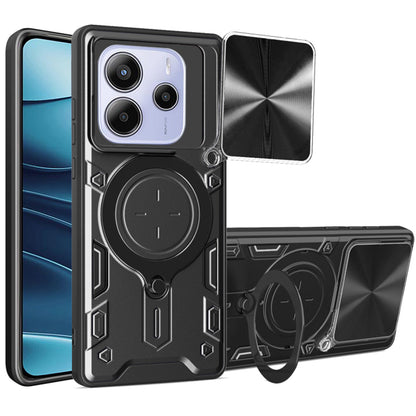 Capa para Xiaomi Redmi Note 14 5G, Techsuit, CamGuard Pro, Preta