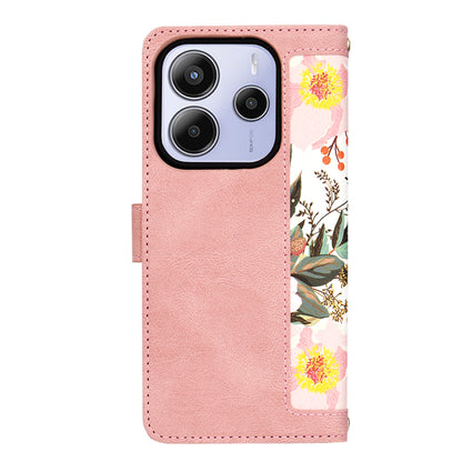 Capa para Xiaomi Redmi Note 14 5G, Techsuit, FlipCraft, Rosa