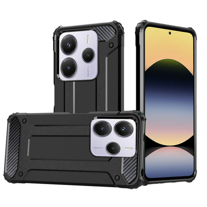 Capa para Xiaomi Redmi Note 14 5G, Techsuit, Hybrid Armor, Preta