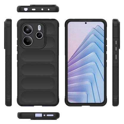 Capa para Xiaomi Redmi Note 14 5G, Techsuit, Magic Shield, Preta